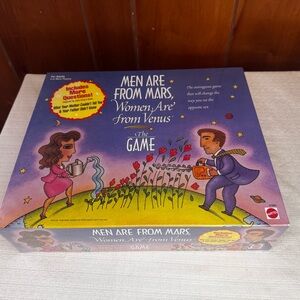 Hasbro Men Are From Mars Women Are From Venus Game - Purple